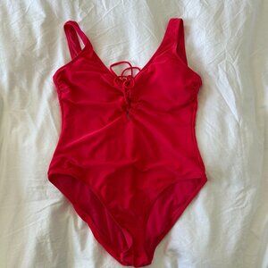 Hot Water Bathing Suit - Hot Pink - Large